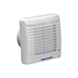 Vent Axia Fan VA100LH Axial Extractor 100mm 230V White Humidistat
