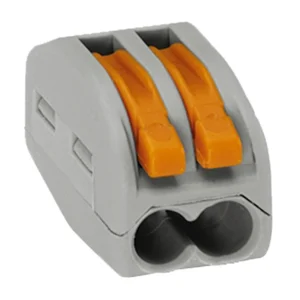 Wago Connector 2 Conductor Levers 32A 400V 4Kv 4mm Grey