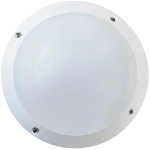 Eterna MINIFULLWH 6W LED Round Amenity Bulkhead White