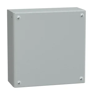 Metal Industrial Box Plain Door H300 x W300 x D120 IP66 IK10 RAL 7035