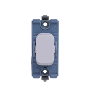 Schneider Lisse 2-Way 10A Switch Grid Module White