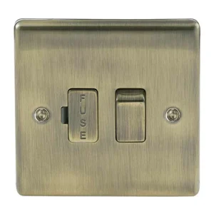 BG Nexus NAB50 Antique Brass Switched Connection Unit 13A