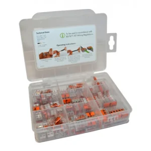 Wago Connector Compact Lever Case 32A 450V 4Kv 4mm 85 Powder Coated Steel