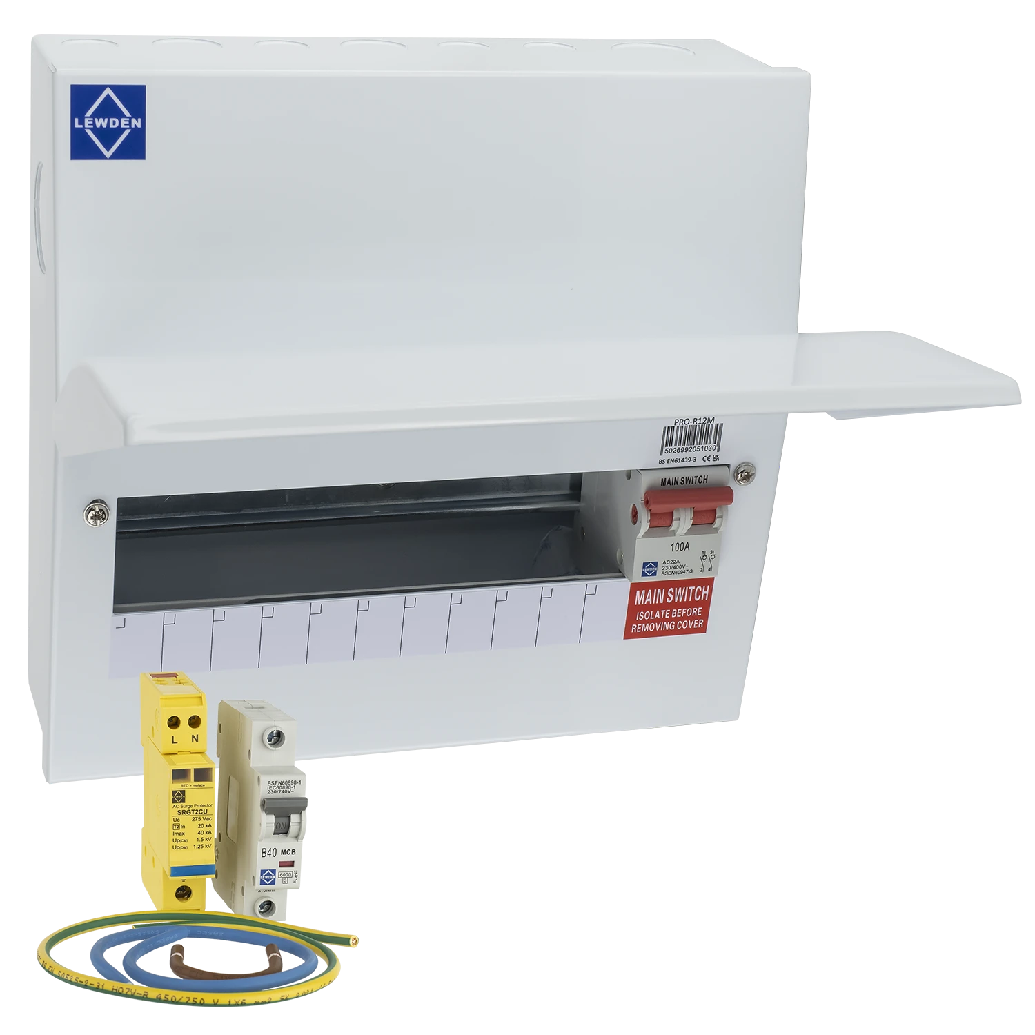 Lewden PRO-MX21MS 19 Way Board with Surge Protection Kit - Image 2