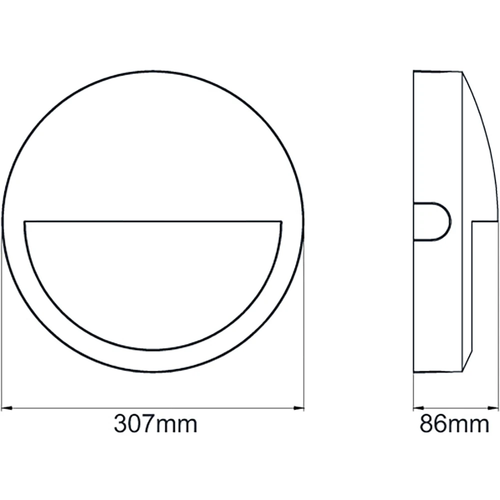 KSR KSRSF325 Navara SF Eyelid Rim Matt Black - Image 2