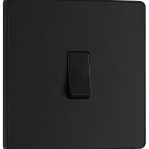 BG Evolve, Matt Black, 20A 16AX Intermediate Switch