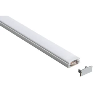 Extrusion Surface Low Profile 8mm x 2m Aluminium