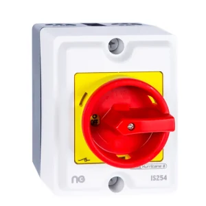 Niglon IS254 4-Pole 3-Phase Rotary Isolator 25A