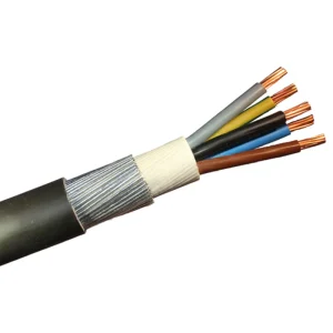 6945XLH 4.0mm² Black PVC XLPE/SWA/Basec Cable 5-Core 1m