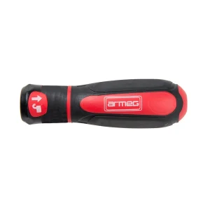 Armeg Interchangeable Screwdriver Handle Black/Red