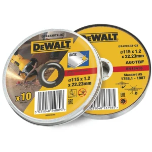 Dewalt DT42335TZ-QZ Stainless Steel Metal Cutting Discs 4½" (115mm) - 10 Pack