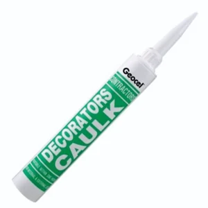 Geocel 380ml White Contractors Decorators Caulk