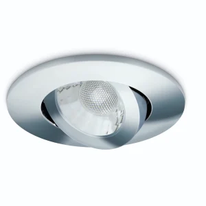 JCC Fireguard Next Generation Mains Twist and Lock Unlamped Downlight Tilt IP20 Chrome