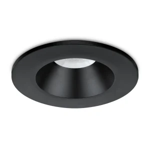 JCC JC1019/BLK V50 Pro LED Downlight Anti-glare Fire Rated 7.5W IP65 3000/4000K 600/650lm Black