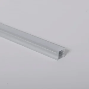 KSR Navara Aluminium Deep Recessed Profile Bar With Opal Diffuser 1M