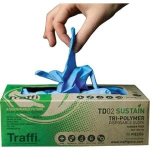 Sustain Tri Polymer Disposable Glove Large