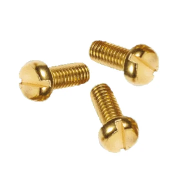 Niglon PH410 Brass Pan Head Screw M4 x 10mm Per 100