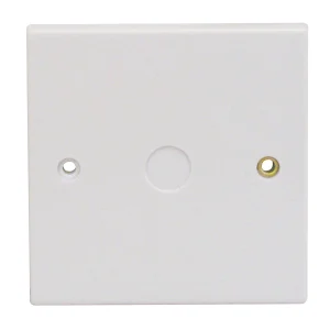 Essentials 11FOP25 1 Gang 25A Flex Outlet Plate White