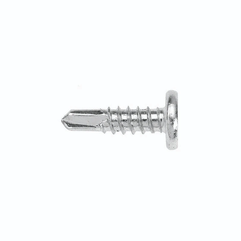 Screw Metal Heavy Duty Self Drill Pack=200 5.5x20mm Silver/Carbon Steel/BZP