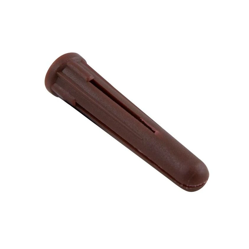 Unicrimp QWPB001 Wall Plugs Brown - 100 Pack