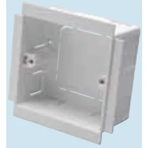 25mm 1-Gang Socket Mounting Box With 4-Lug Configuration