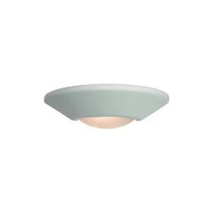 Ceramic Wall Light E27 White Unglazed Paintable
