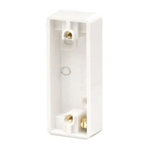 Click Mode Pattress 1 Gang Architrave White