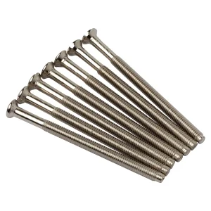 M3.5mm X 50mm Socket Screw Dome Head Polished Chrome