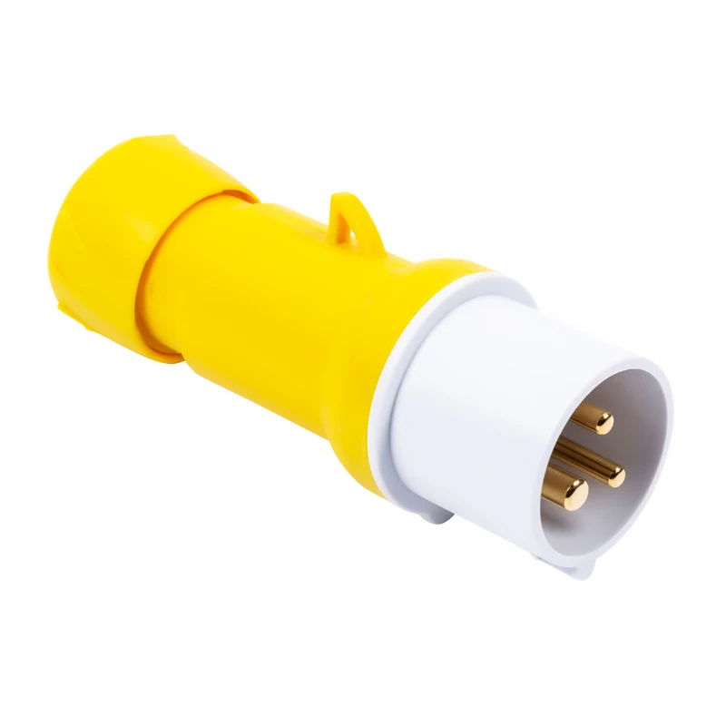 Niglon 57301 Plug Yellow 16A 3 Pin 110V