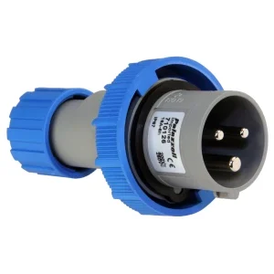 Plug 3P+N+E 63A 415V