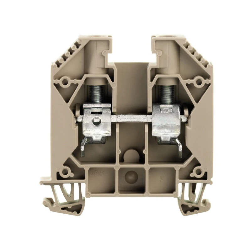 Terminal Feed Through WDU 16 16mm 76A 1000V Beige Screw Connector
