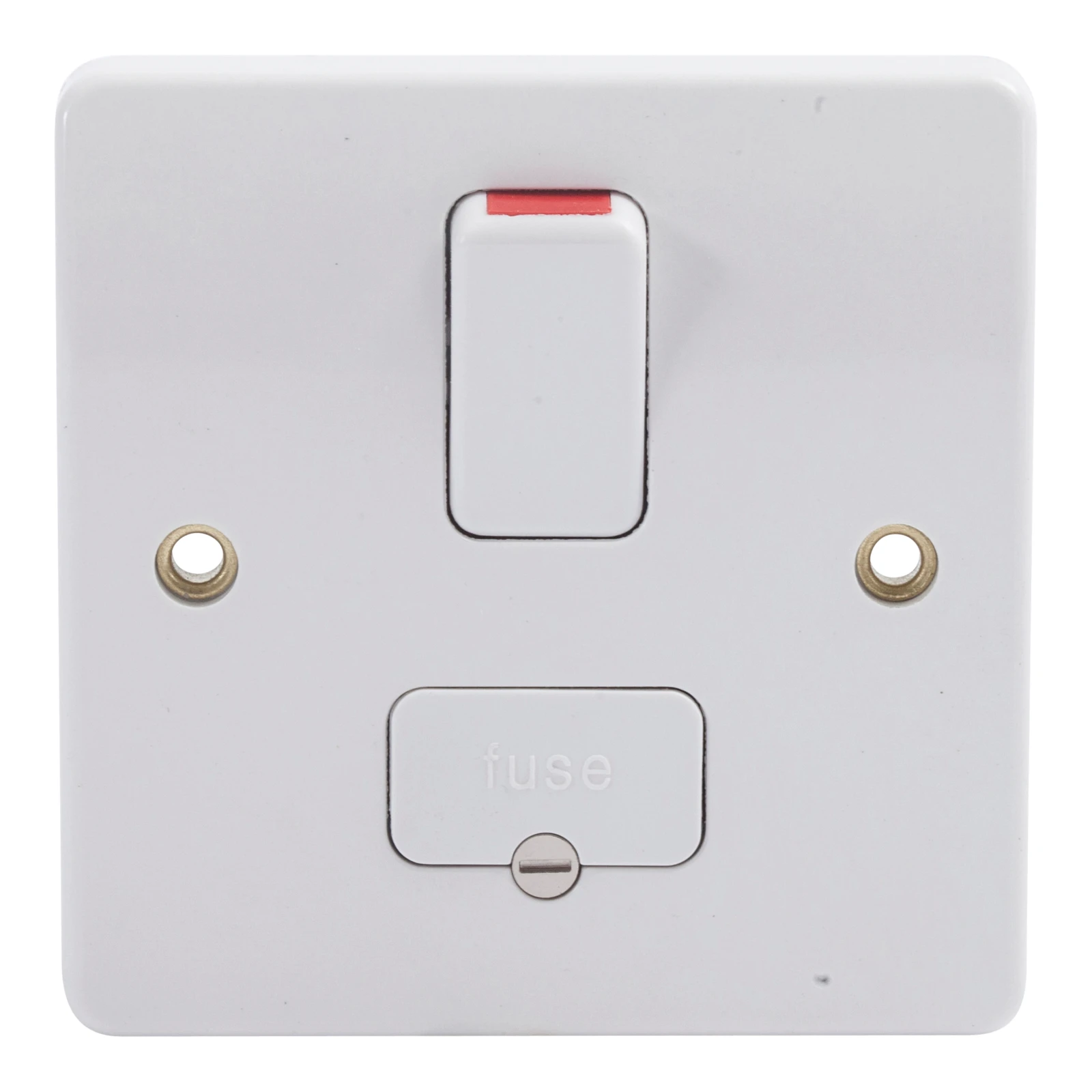 MK K330WHI Logic Plus 13A Switched Spur + Flex Outlet White