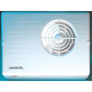 Manrose CF200H 100mm (4")  High Pressure Centrifugal Bathroom Fan Humidity