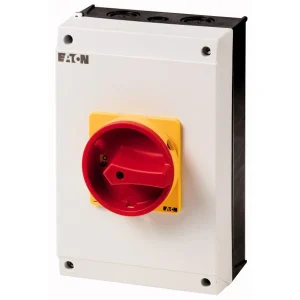 Switch Emergency Stop Surface 3Ph Triple Pole IP65 63A 400V 50/60Hz
