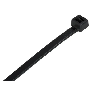 Essentials CT10-B Black Cable Ties 368mm x 4.8mm - 100 Pack