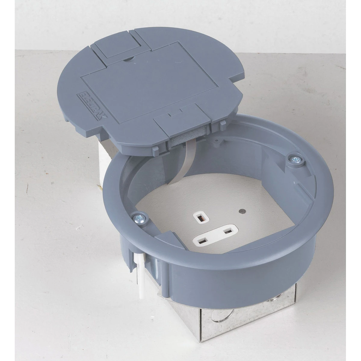 Electrak Grommet Cleaners Floor Single Unswitched Socket 169mm - Image 2