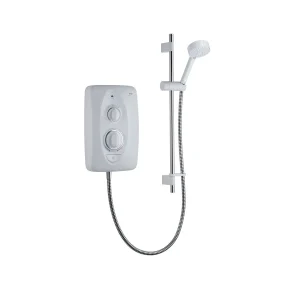 Mira 1.1788.011 9.5kW Electric Shower Stabilised Temperature Control White/Chrome NJUMP9.5