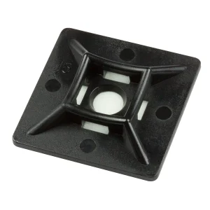 Steeple CA28X28-B Cable Tie Adhesive Base 28mm x 28mm Black