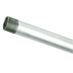 Metpro 20mm Steel Conduit Class 4 BSEN61386-1 3.75 Metre Length Galvanised Steel