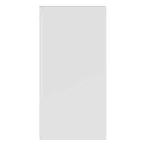 1 Metre White Blank Module