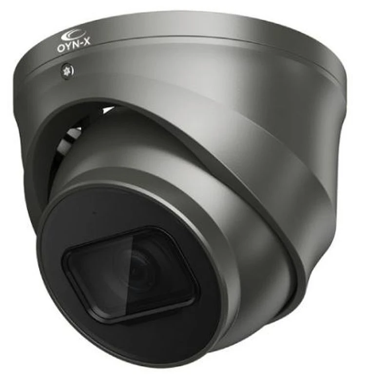 Qvis EAGLE8C-AD-TUR-FG 8MP/4K Fixed Lens Full-Colour Active Deterrence HDCVI IR Turret Camera (Grey) - Image 2