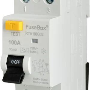Fusebox Type A 100A 30Ma 2P RCD