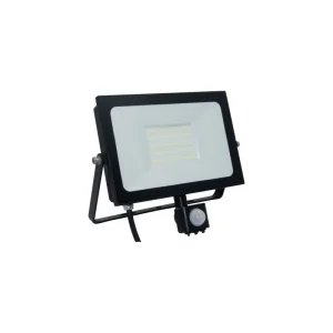 Crompton 12622 LED Floodlight/PIR Phoebe Atlas Mini 2 IP65 Black 50W