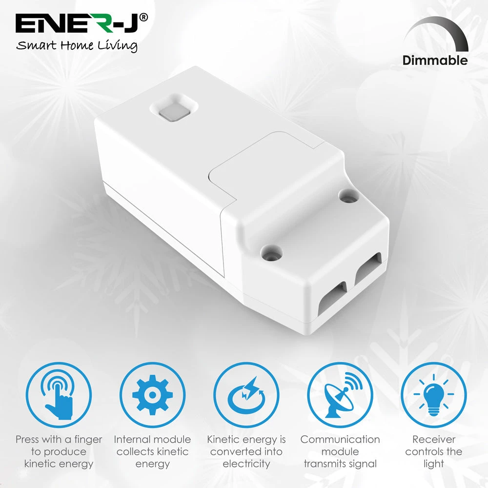 Ener-J WS1039 On/Off & Dimmable Wireless Receiver 1.5A - Pro Range - Image 2