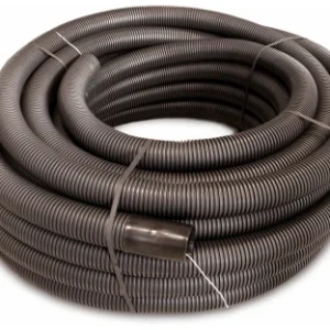 50mmx50m Black Twin Wall Ducting (50 Mtr Coil)