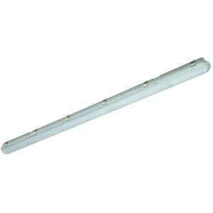 Luminaire LED 5000K Anticorrosive IP65 1 x 48W 6Ft Grey Frosted Diffuser