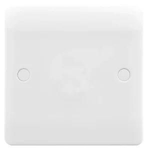 Verve HM2111 1 Gang Blank Plate White