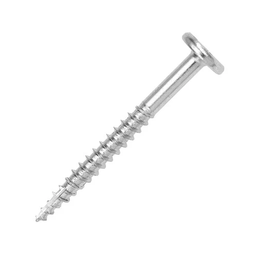 Screw Wood Wafer Head Self Drill 4.8 x 50mm Steel/Bright Zinc Plated - Image 2