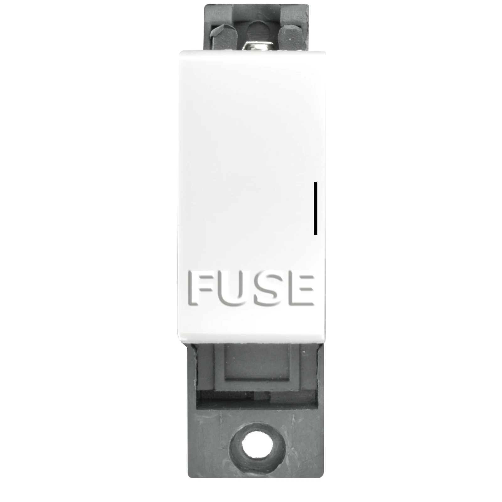 Verve HM3115 Micro Grid 1 Gang Unswitched Fused Spur Unit White