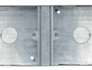 Box 2X2 Gang Back 35mm Steel